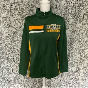 Packers Woman’s Zip Up Medium Sweatshirt